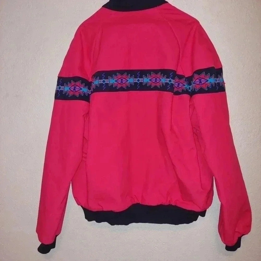 Vintage 90's Davis James USA Blanket Lined  Western Jacket Men’s Size XL - Picture 2 of 11